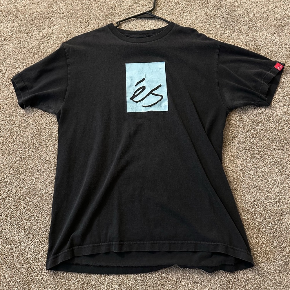 Black Short Sleeve Tee for Men